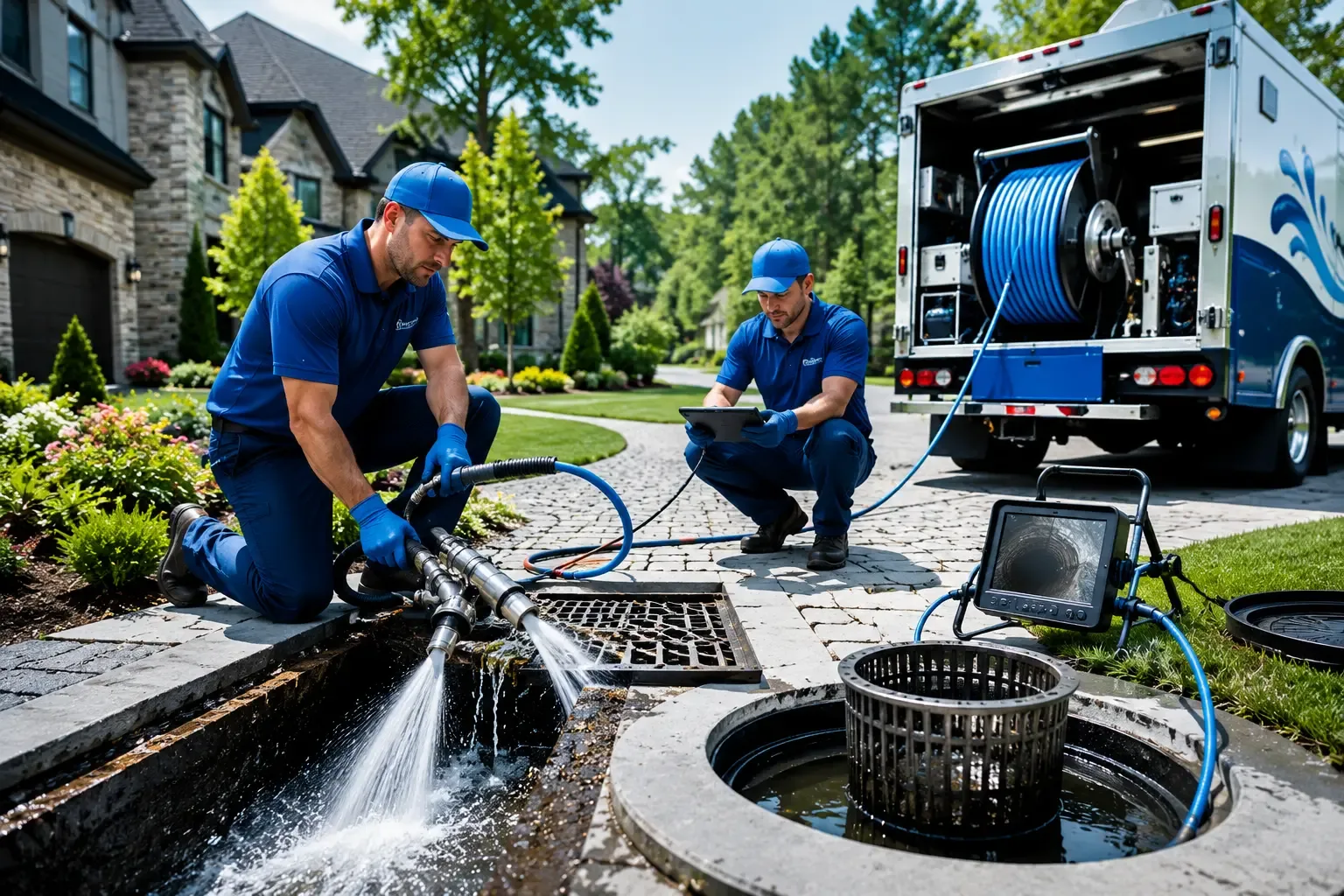 Local outdoor drain cleaning professionals in Pathfork, KY